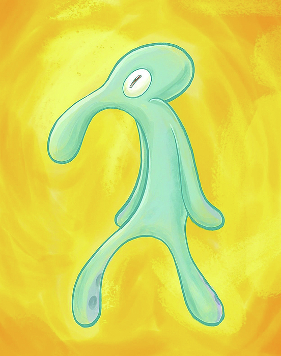 Bold and brash iPhone 14 Plus Case by Squidward - Pixels