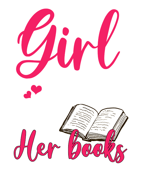 Book Lover Women Bibliophile Just A Girl In Love With Her Books T