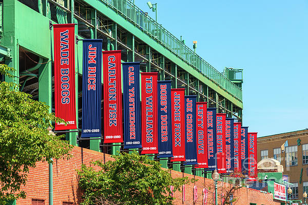 Boston Red Sox Baseball Sign Fenway Park Photo Tank Top by Paul