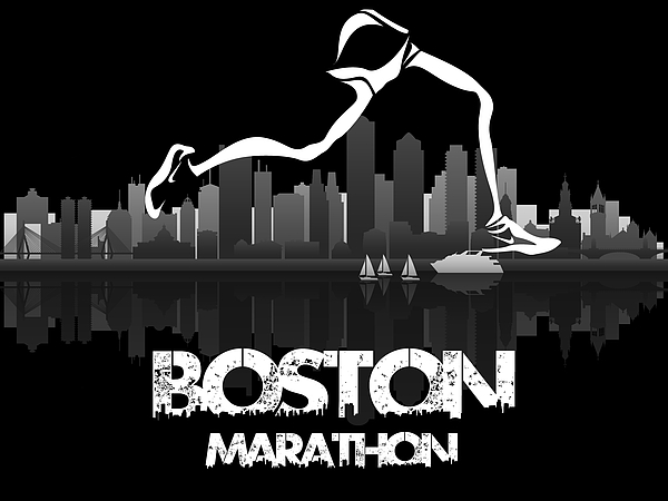 Boston Marathon Kids T-Shirt by Joe Hamilton - Fine Art America