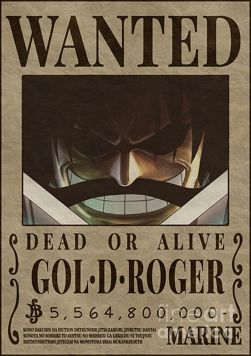 Gol D Roger one piece | Sticker