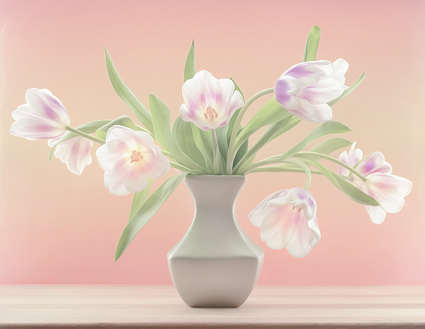 Sylvia Goldkranz - Bouquet of Spring Tulips