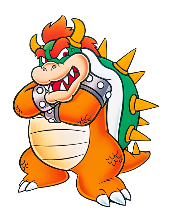 2 Feet Bowser Standee Mario Bros Characters Mario and Bowser -  Norway