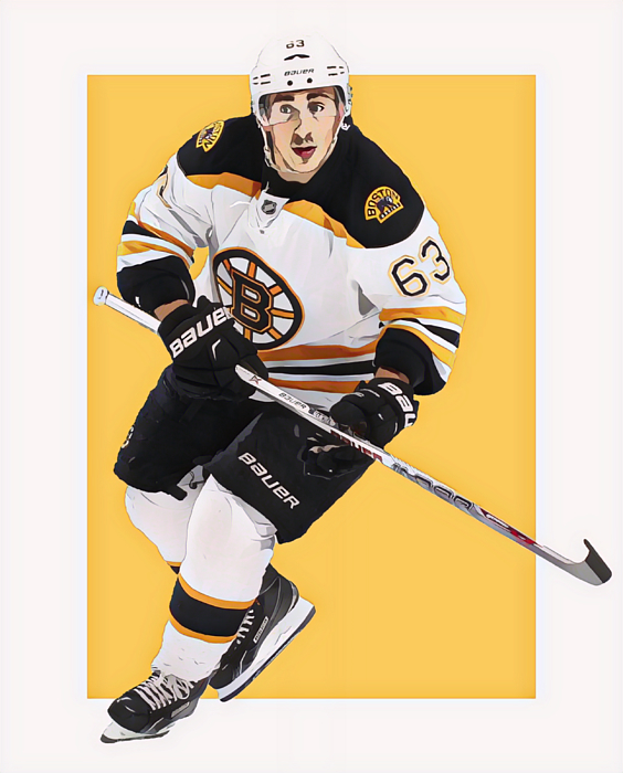 Boston Bruins Player Shirt Onesie by Joe Hamilton - Pixels