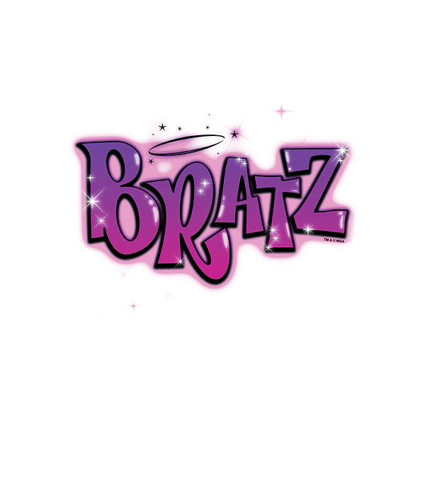 Bratz Pink Purple Sparkle Logo Tote Bag by Zakari Lea - Pixels