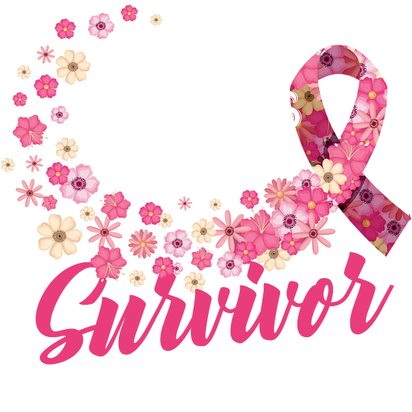 Breast Cancer Survivor Strong Fearless Loved Flower Ribbon #1 Tote Bag