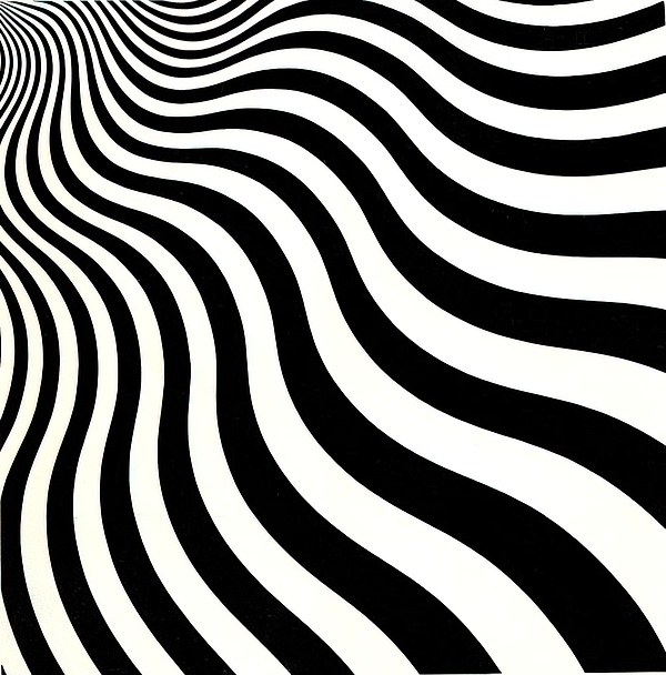 Bridget Riley's Experimentation with the Human Eye Greeting Card by ...