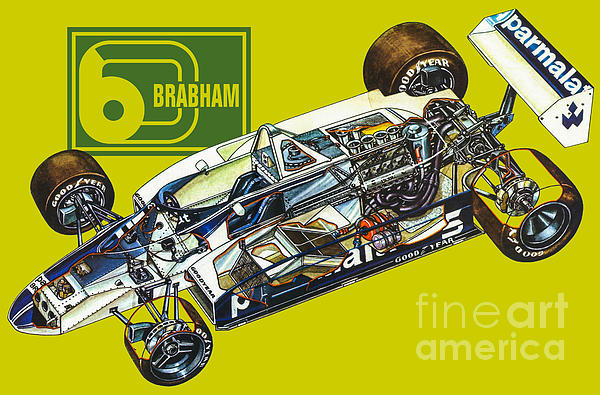 British racing car Brabham BT46 is a grand prix 78's racing car