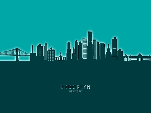 Brooklyn Sticker, Vinyl Sticker