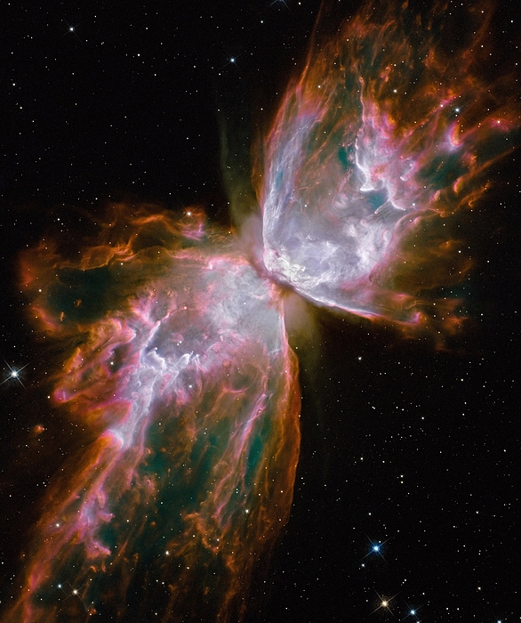 NASA Hubble Space Telescope - Linda Howes Website - Butterfly Emerges from Stellar Demise in Planetary Nebula NGC 6302