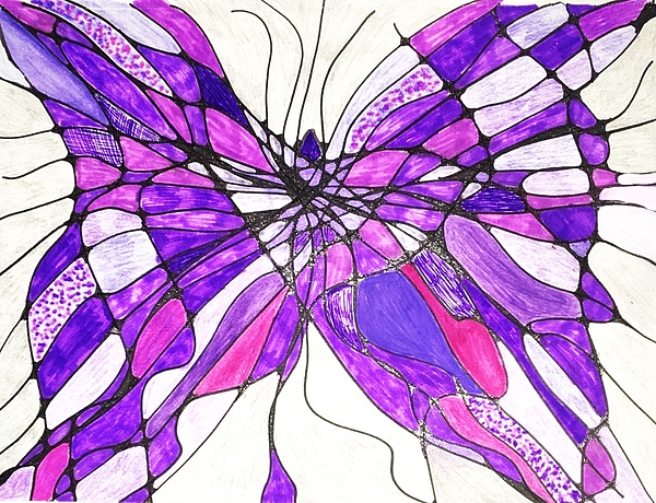 Mary Aldorasi - Butterfly Neurographic