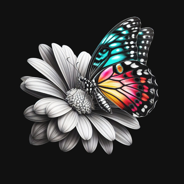 Ronald Mills - Butterfly Wings of Color