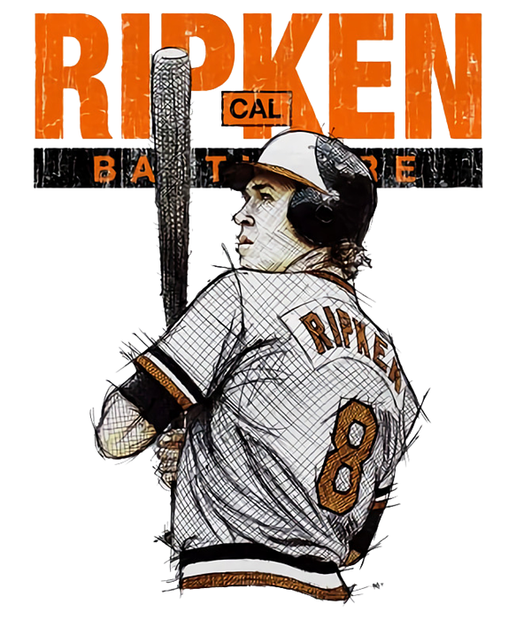  Cal Ripken Jr. Shirt - Cal Ripken Jr. Batters Box Baltimore :  Sports & Outdoors