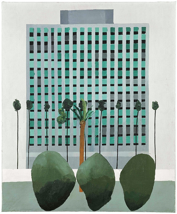 David Hockney - California Bank - 1964