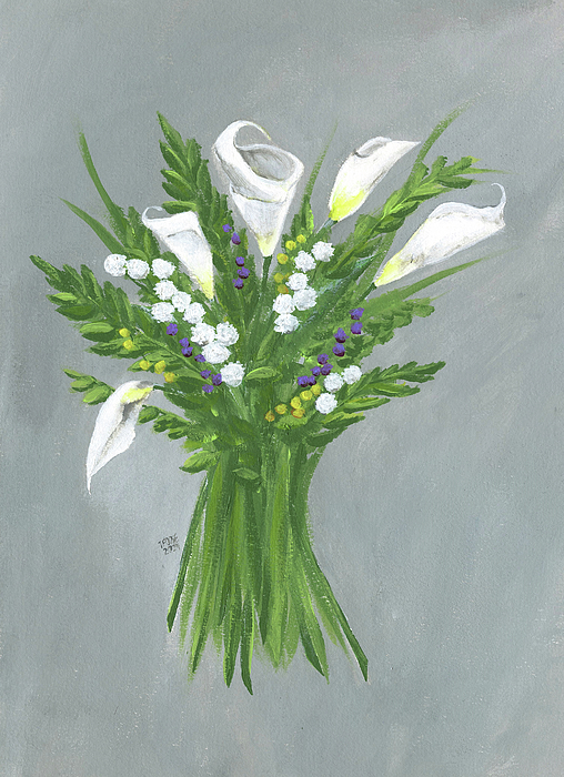 Taphath Foose - Calla Lilies Bouquet