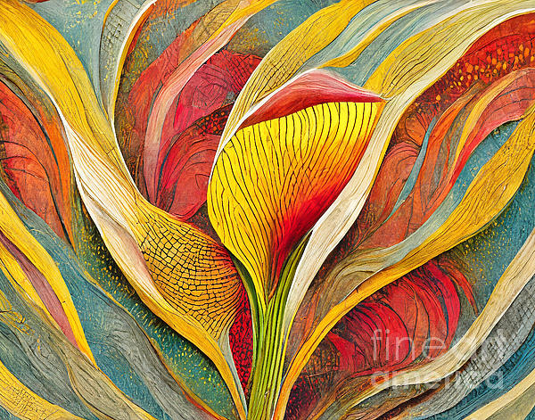 Sherry Epley - Calla Lily in Abstract #11