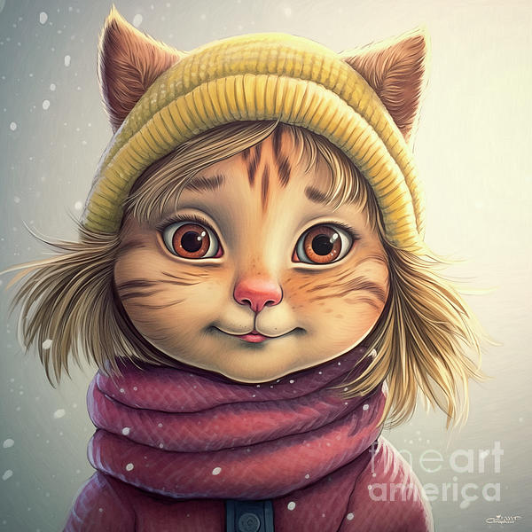 Jutta Maria Pusl - Cat Girl Cat