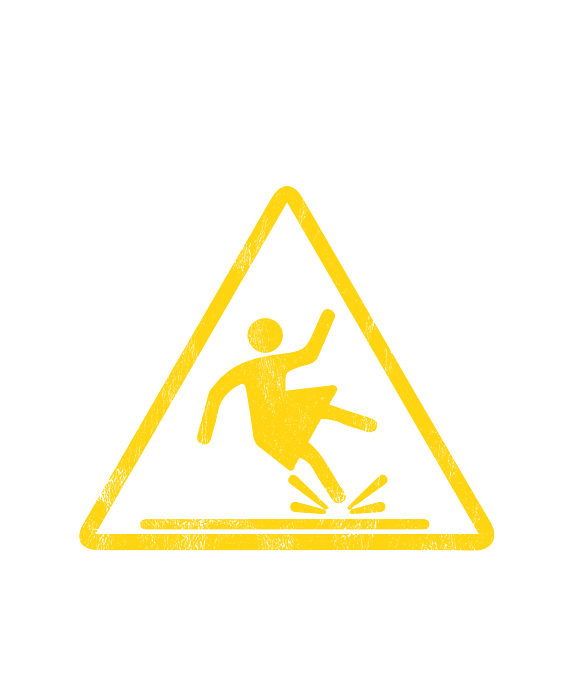 Caution Clumsy Girl Funny For Accident Prone Girls T-Shirt by Noirty  Designs - Pixels