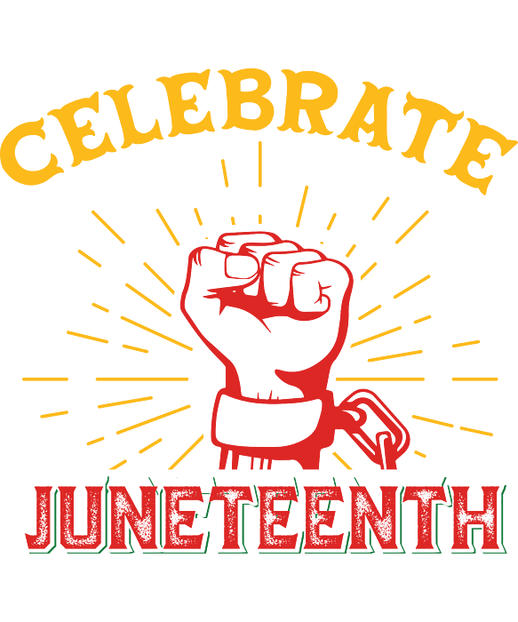 Celebrate Juneteenth Super Power Fist Freedom Courage Greeting Card by ...