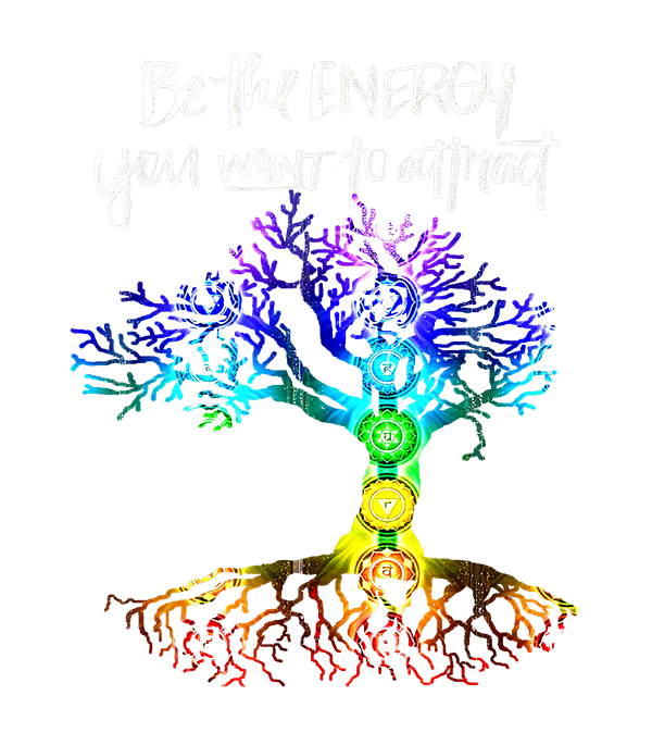 Chakra Tree of Life Be the energy you want to attract Sticker