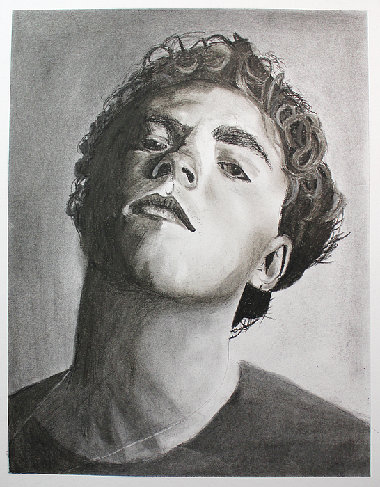 Spectrum Art Studio - Charcoal Drawing Young Male