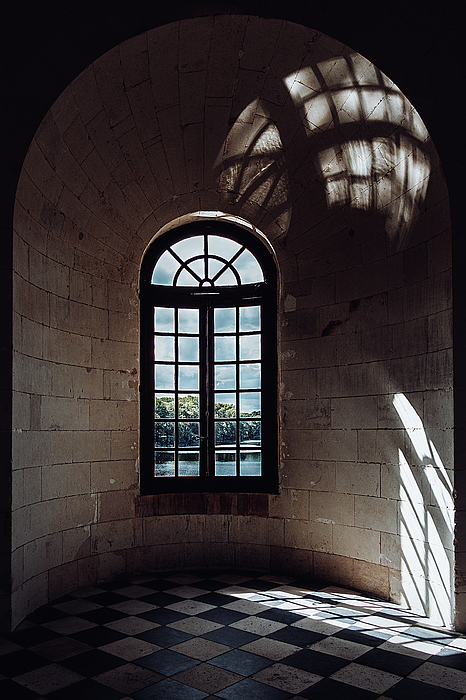 Stuart Litoff - Chateau de Chenonceau Window and Shadows - France