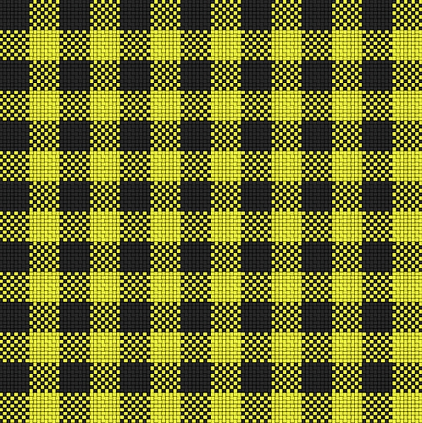 Checker Plaid cloth in black and blue. Bath Towel by Tom Hill - Fine Art  America