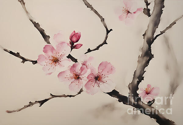 Julie Kaplan - Cherry Blossom Branch