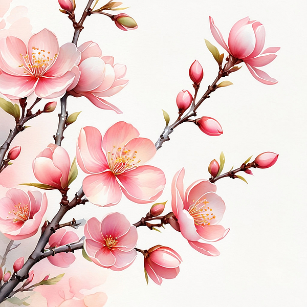 The Luxury Art Collection - Cherry Blossoms
