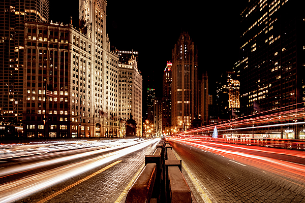 Wrigley Field Marquee at night Photograph by Sven Brogren - Fine Art America