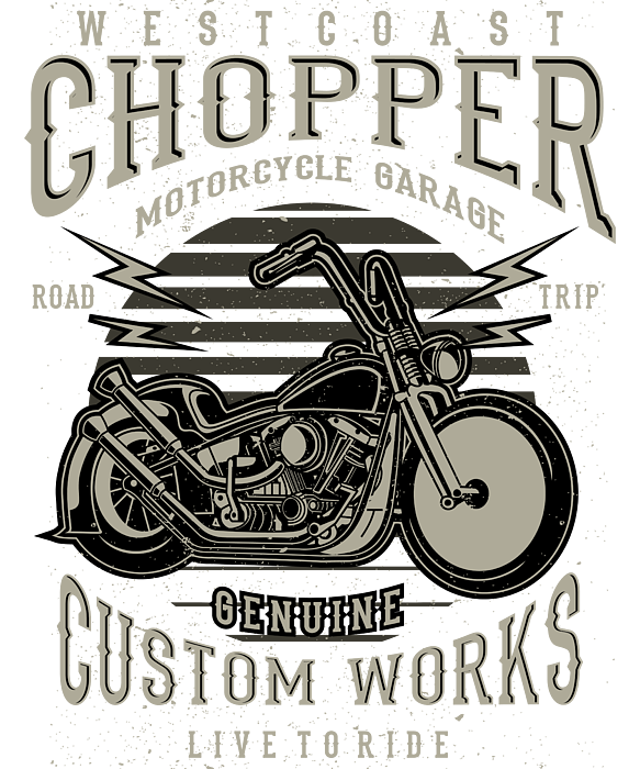 Custom Newyork Motorcycle T-shirt Design PNG Images