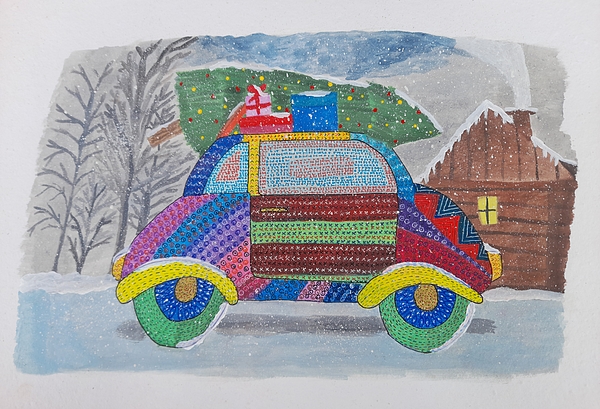 Kiruthika S - Christmas Car