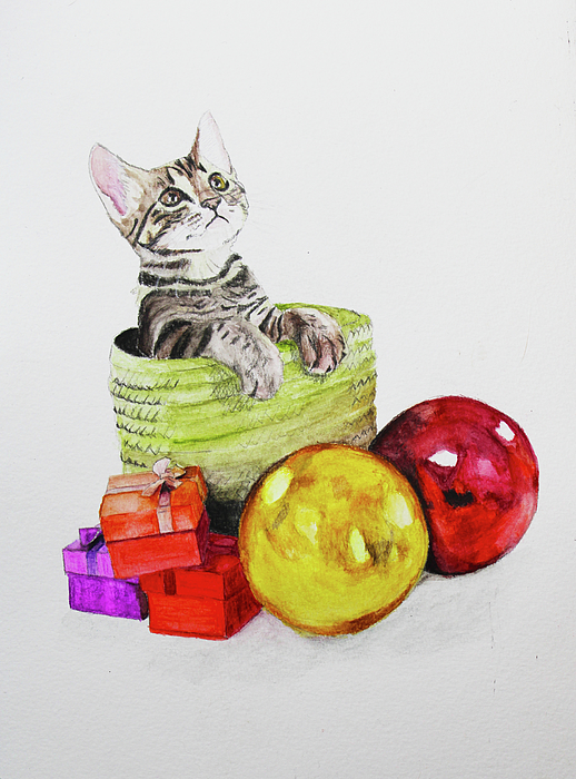 Spectrum Art Studio - Christmas Kitten