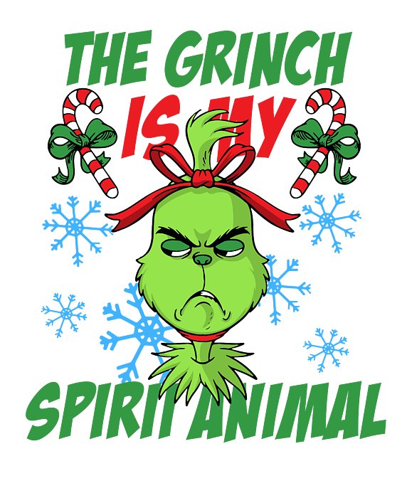 Dr. Seuss Grinch With Christmas Tree Coffee Mug by Chloe Till