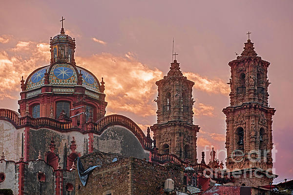 Church of Santa Prisca at Taxco de Alarcon, Guerrero, Mexico Jigsaw Puzzle  by Arterra Picture Library - Pixels
