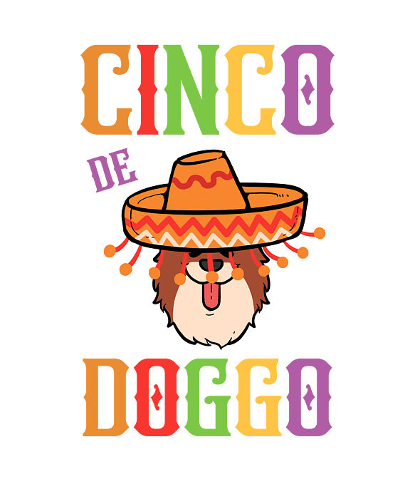 Cinco De Mayo Pitbull Sombrero Dog Jigsaw Puzzle