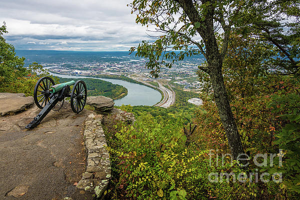 Civil War Cannon - Lookout Mountain - Chattanooga Tennessee Bath