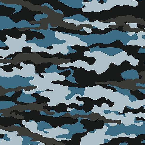 Classic Green Military Tacticool Camo Digital Art by Cozy Guru