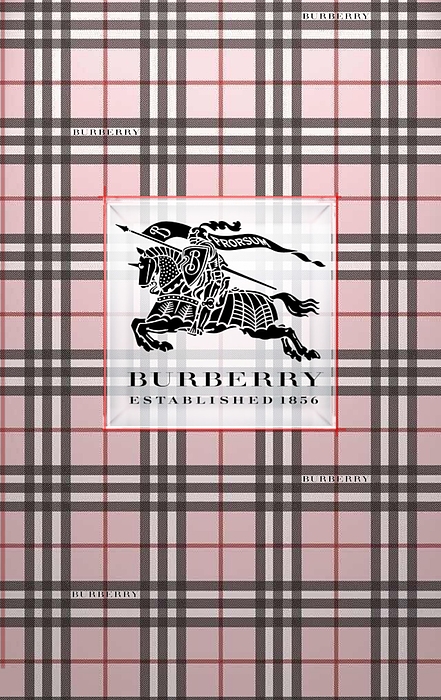 Classic Plaid Pink and Burnt Umber Face Mask for Sale by Burberry