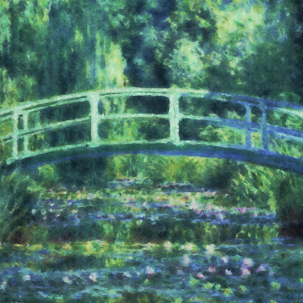 The Bridge of Giverny Handbag - Monet Shoulder Bag - Fine Arts