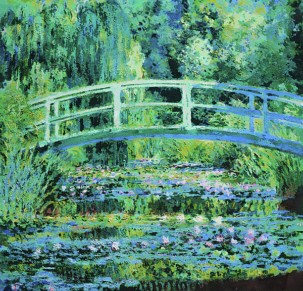 Claude Monet - The Water Lily Pond, Green Harmony - Pop Watercolor ...