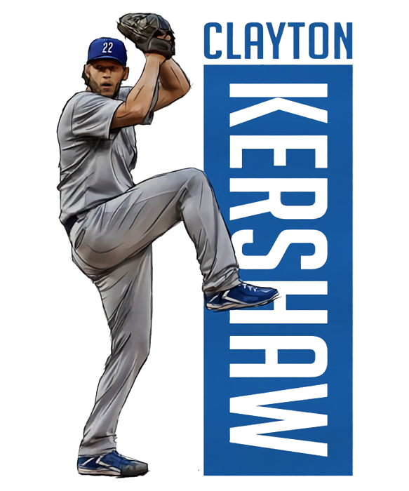 Clayton Kershaw Art for Sale - Pixels