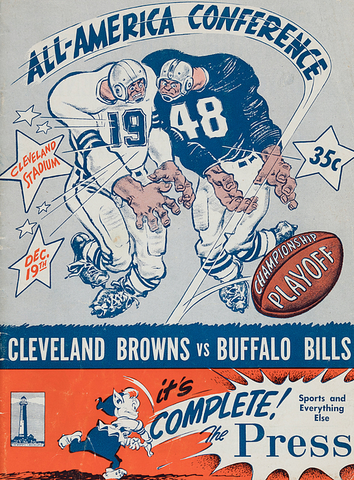 Cleveland Browns Vintage Nfl Art Onesie by Joe Hamilton - Pixels