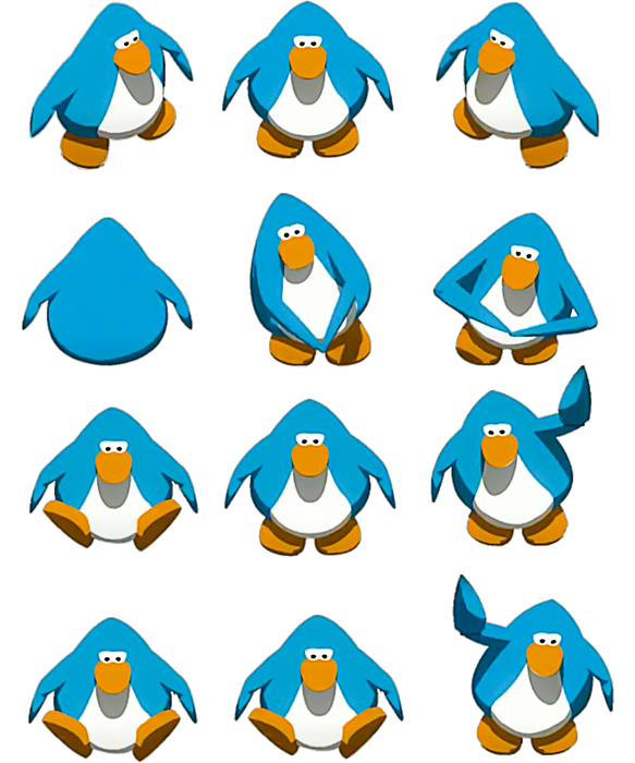 Club Penguin Club Penguin Dance Sticker - Club Penguin Club