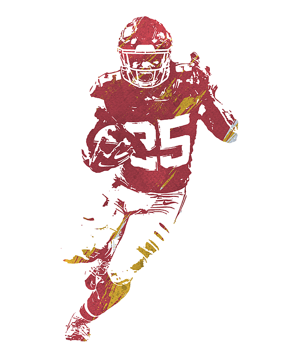 Fine Art America Tyreek Hill Kansas City Chiefs Apparel T Shirt Pixel Art 1 T-Shirt by Joe Hamilton