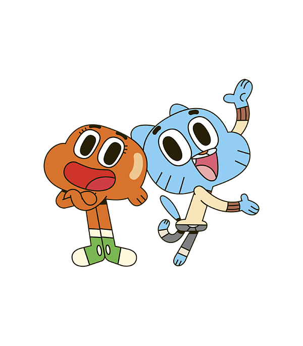 CN The Amazing World Of Gumball Darwin Gumball Portrait Spiral