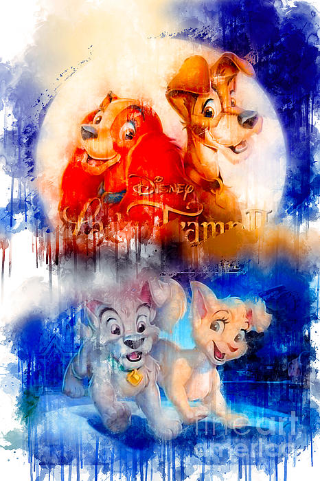 https://images.fineartamerica.com/images/artworkimages/medium/3/co0217-movie-lady-and-the-tramp-ii-scamps-adventure-tanya-prosacco.jpg