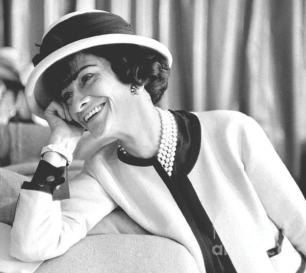 Coco Chanel wearing her Signature Suit- Ornament