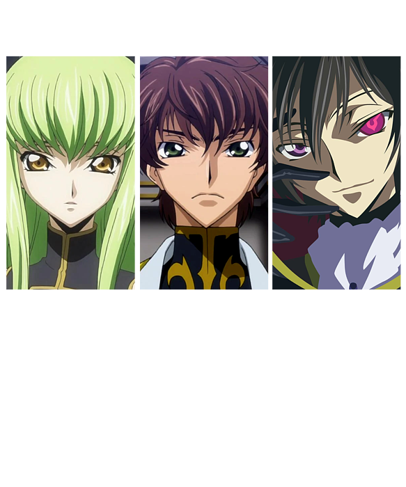 code geass c.c. lelouch lamperouge wallpaper watermark