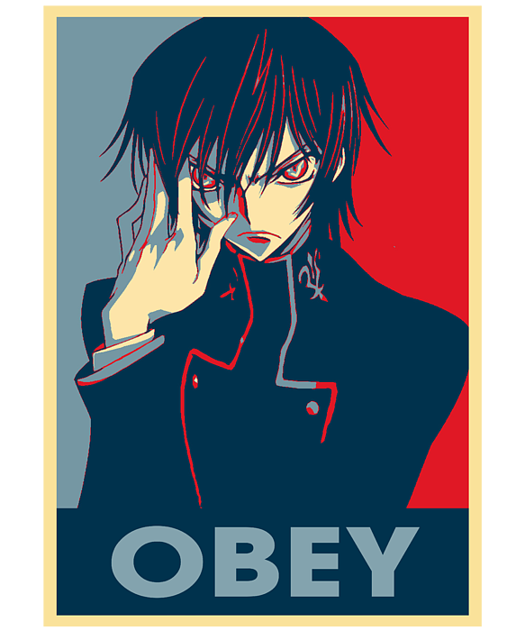 Code Geass Lelouch Lamperouge Anime Poster Poster Decorative